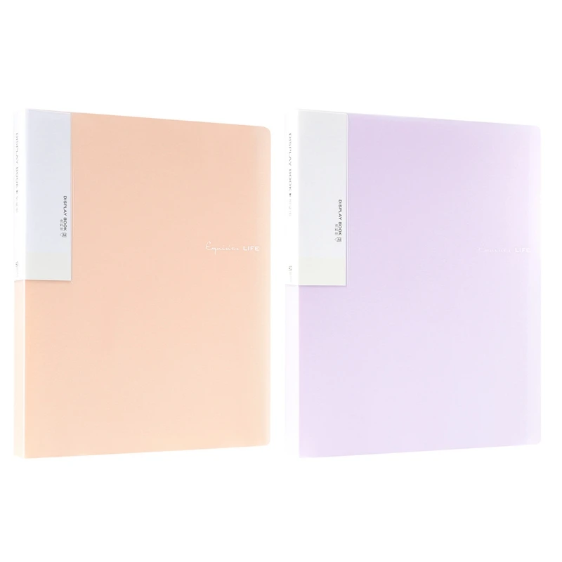 

A4 Plastic Budget Binder File Folders For Documents 40 Pages Filing Products Office Supplies Desk Stationery Organizer