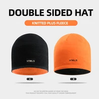 WRELS Winter Warm Two Sided Hat Unisex Windproof Outdoor Fleece Sports Hat Fishing Cycling Bonnet Hunting Camping Hiking Caps 1