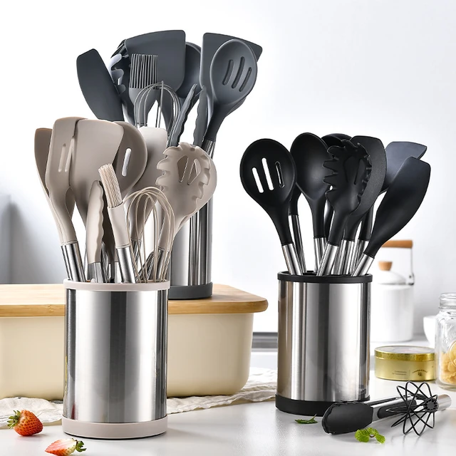 Kitchen Gadget Set Cooking Utensil Tools  Kitchen Utensil Set Holder -  Kitchen - Aliexpress