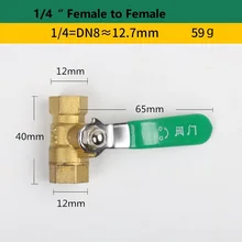 

1/4" Brass Ball Float Water Level Control Valve BSP Thread Female Male Plumbing Tubing Switch Stoprazryad 300 Psi Pneumatic Part
