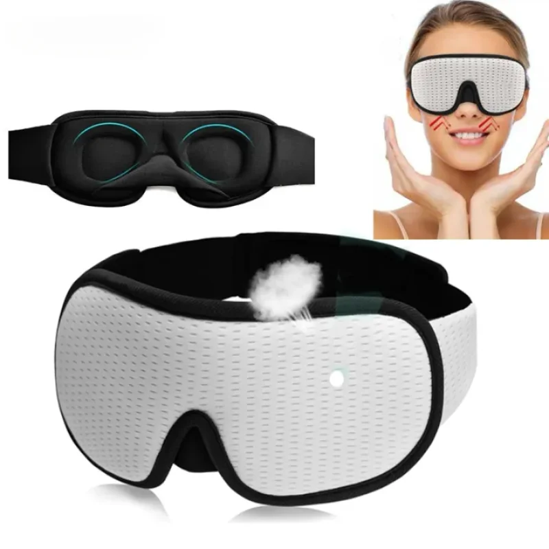 

3D Sleeping Mask Block Out Light Soft Padded Sleep Mask For Eyes Slaapmasker Eye Shade Blindfold Sleeping Aid Face Mask Eyepatch