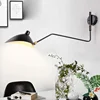 Nordic rotating long pole LED wall lamp creative lighting fixture for living room, bedroom, dual head lighting wall lamp 4