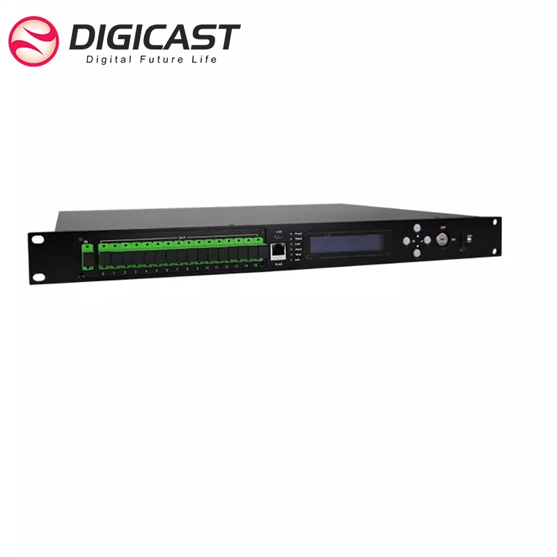 Optical Fiber Amplifier 8 Ports 1550nm Catv 22 23 24 dbm snmp WDM EDFA