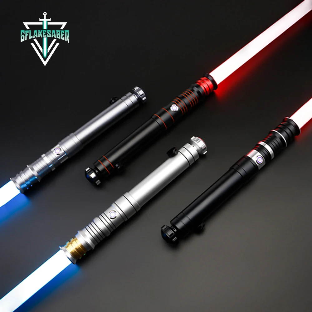 Txqsaber Raven Smooth Swing Rgb Lightsaber Metal Hilt Heavy Dueling 12 Colori Change 16 Soundfonts Blaster Foc Jedi Laser Sword