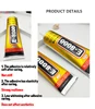 5pcs15/25/50ML E8000 Clear Contact Phone Repair Adhesive Fibre Cloth Metal Wood DIY Glue With Precision Applicator Supplies  3