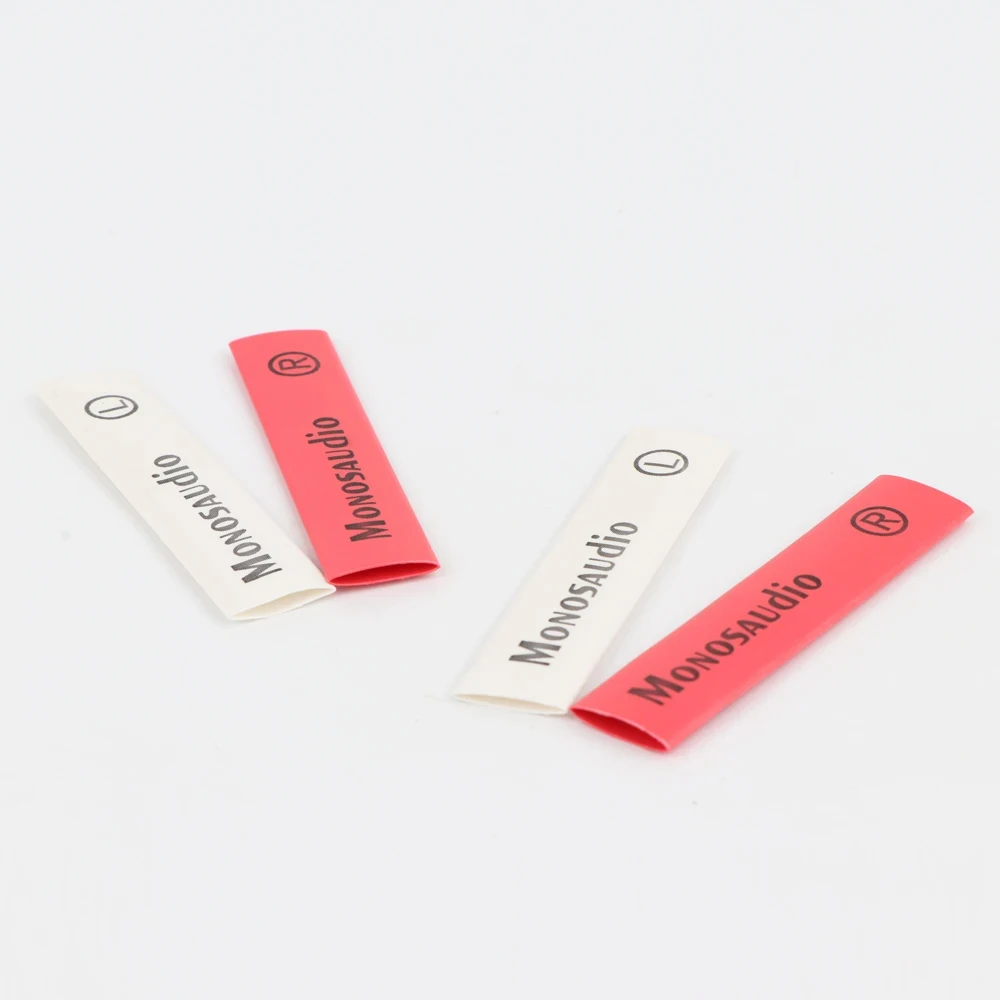 8pcs Monosaudio 8mm Heat Shrink Tube Insulation Sleeves for DIY Speaker Interconnect Audio Cables Speaker Cable Plug Connections