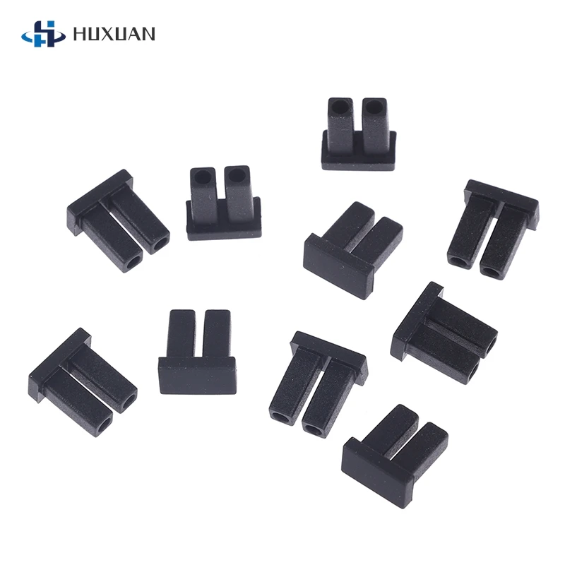 Optical Module Dust Plug 10pcs LC SFP Fiber Protection Cover Port Cap Dual
