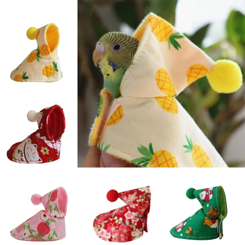 Lovely Bird Clothes Colorful Cover Dress Up Protect Pet Parrots Comfortable Bird Cloth Pet bird costume