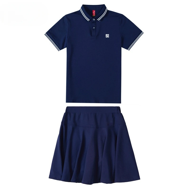

Golf clothing women's new fashion large size anti-slip badminton dress tennis dress set