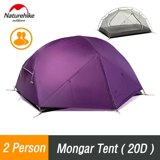 캠핑 애호가를 위한 최고의 선택: 네이처하이크 2 인 초경량 텐트