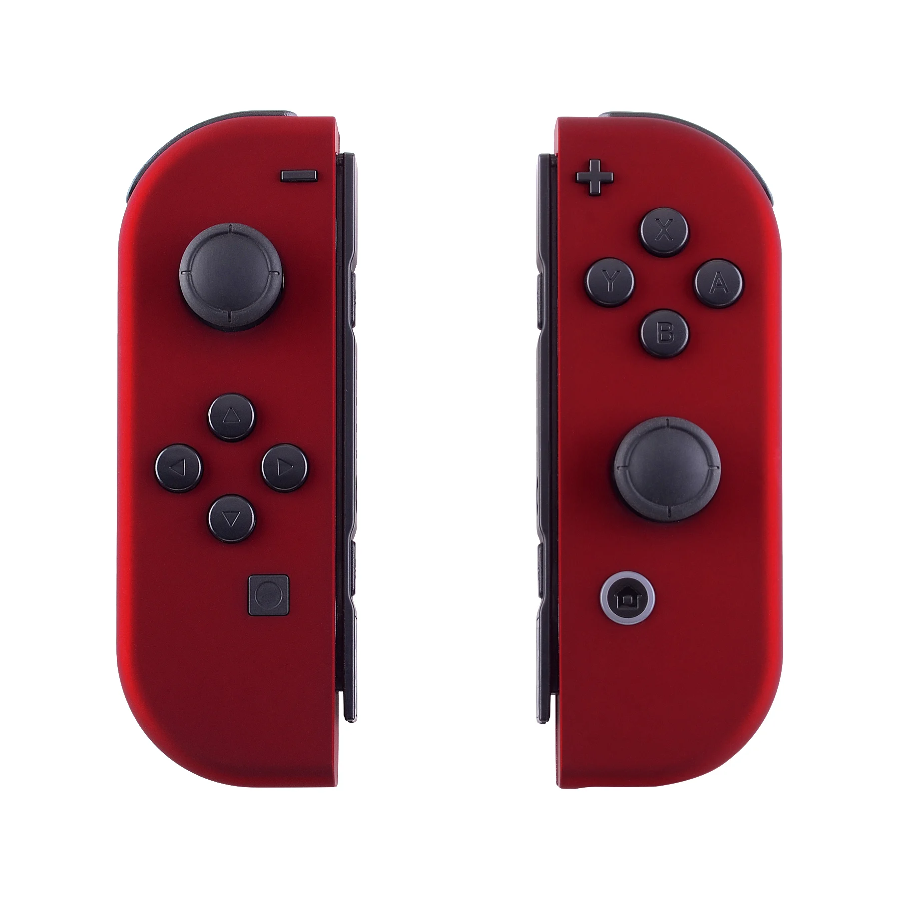 Extremerate Sostituzione Soft Touch Custodia Rossa Con Pulsanti Set Completo Custodia Shell Personalizzata Per Nintendo Switch Joycon E Oled Joycon