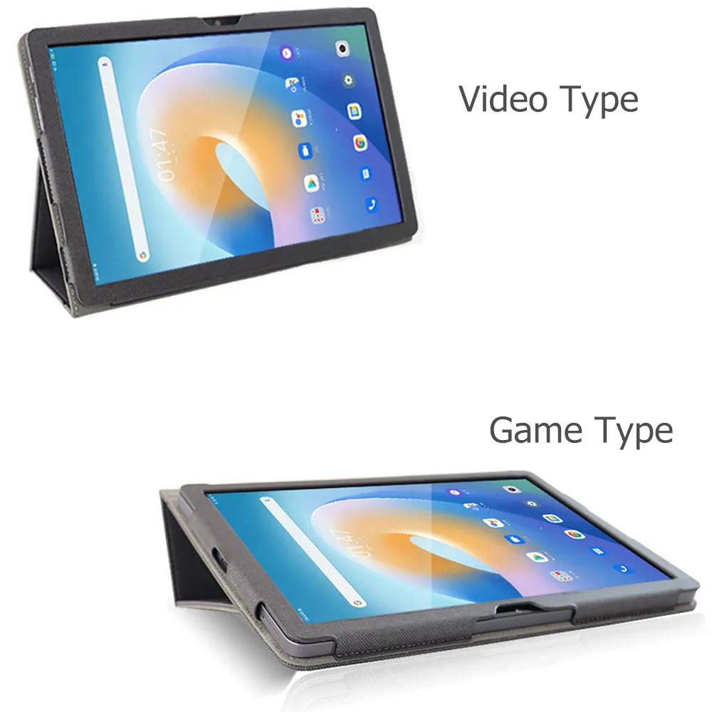 Magnetic Leather Tablet Case with Arm Strap - Premium Protective Cover