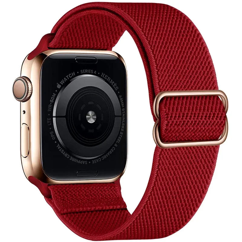 Elastic Braided Nylon Strap