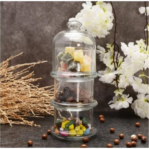 

Pasabahce 3 Layer Glass Storage Container