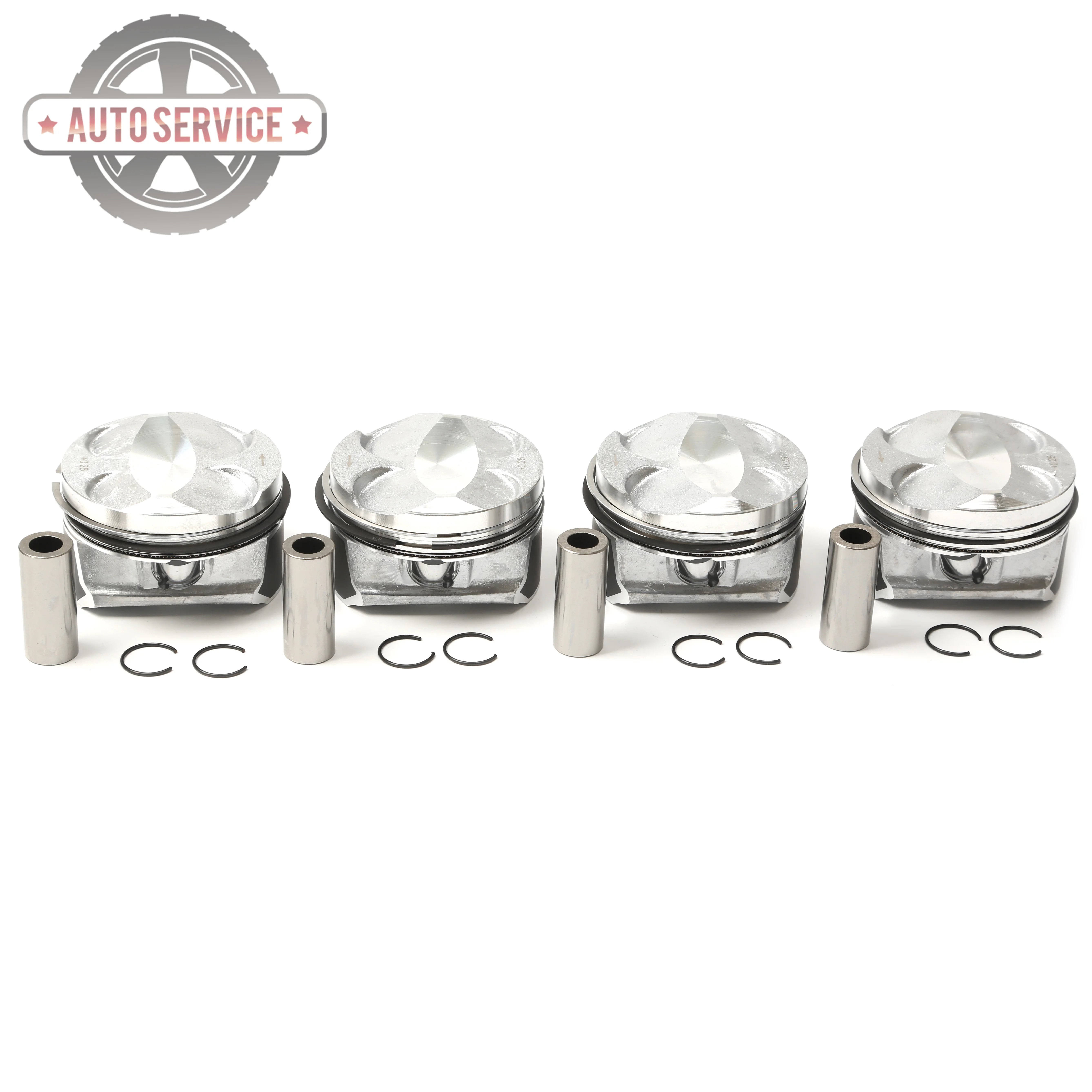 11257566478 7566478 Car Oversized 0.25mm Pistons Assembly Set For 