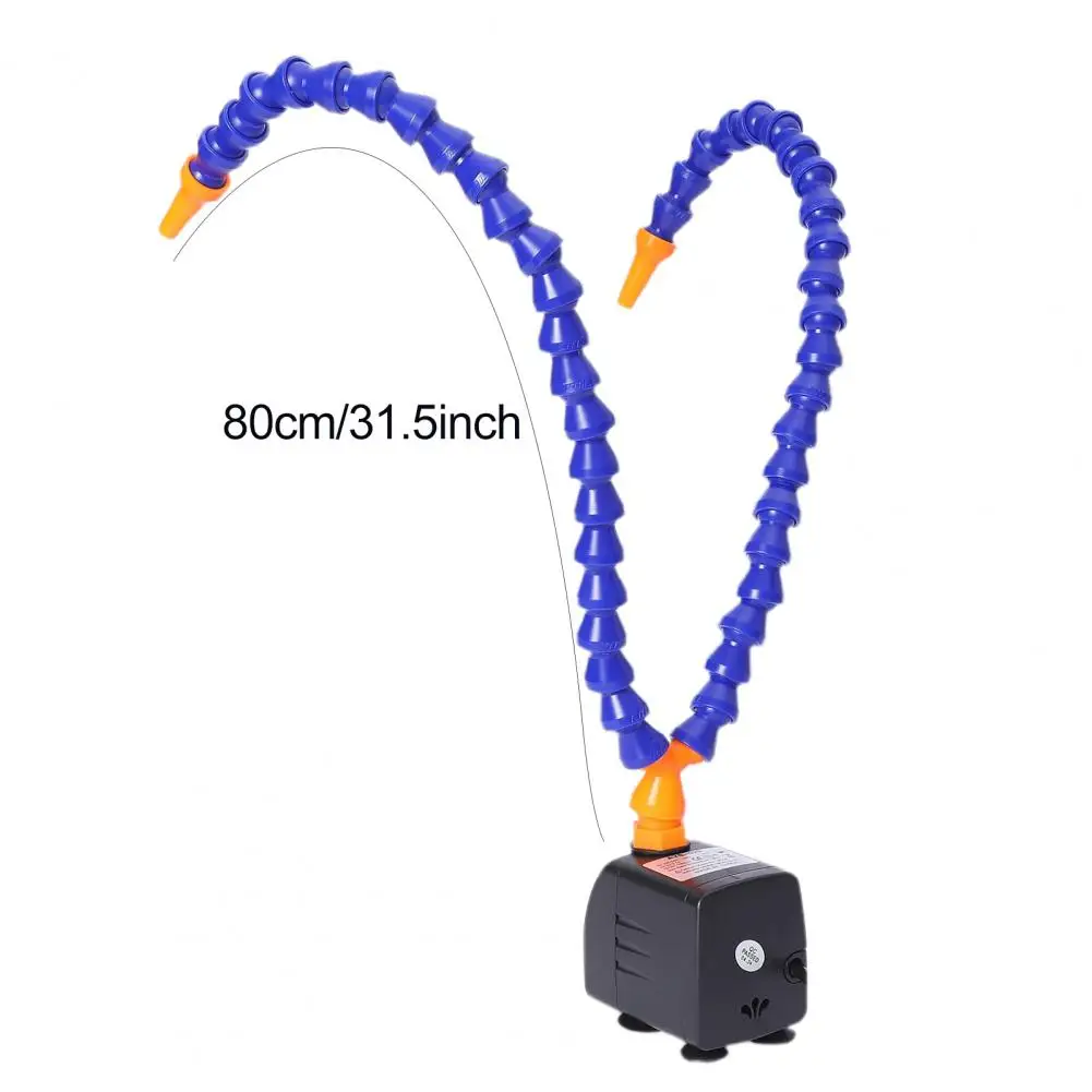 80cm Water Pump US Plug For Water Table With Dual 360-Degree Adjustable Tubes Kids Outdoor Garden Water Table Accessories Pump