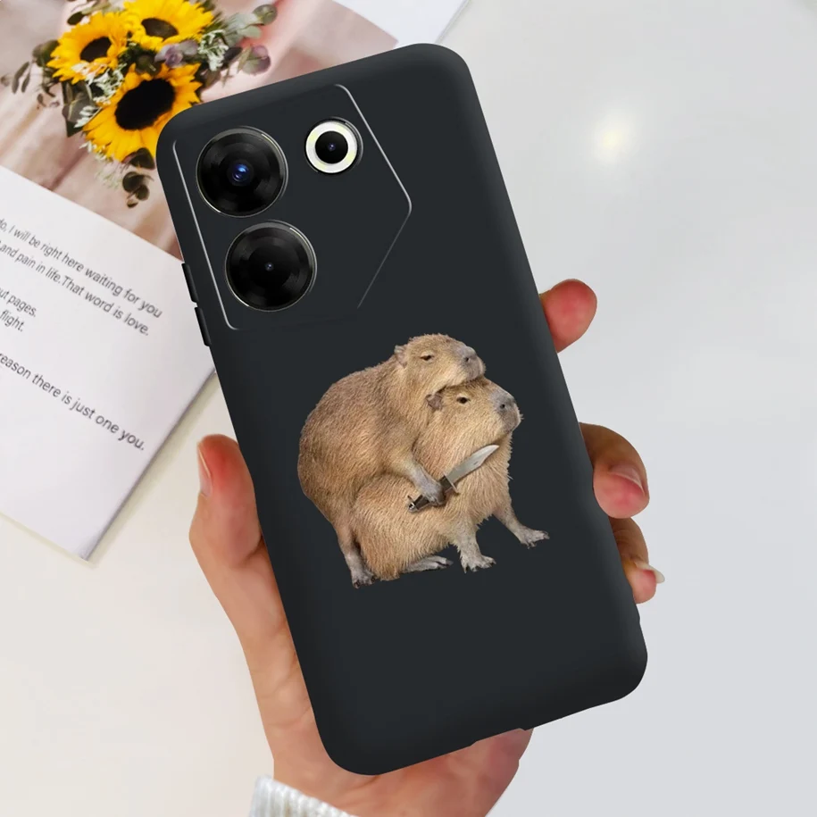 Cute Astronaut Silicone Soft Phone Case with Durable Bumper Protection
