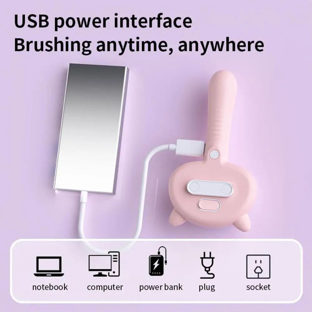 

Pet Grooming Spray Comb Rechargeable Self-cleaning Cat Steam Brush for Shedding Grooming Long Handle Massage Comb Cartoon Design