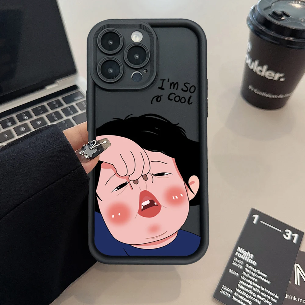 Cute Silicone Phone Case For Iphone Shockproof Soft Bumper Cover_voghion.com