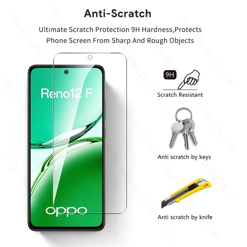 Enhanced 8-in-1 Tempered Glass Cover with Camera Screen Protector
