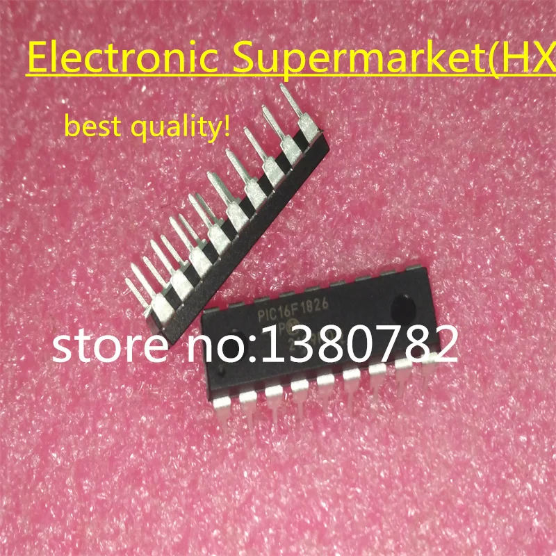 

Free Shipping 10pcs-50pcs PIC16F1826-I/P PIC16F1826 DIP-18 New original IC In stock!