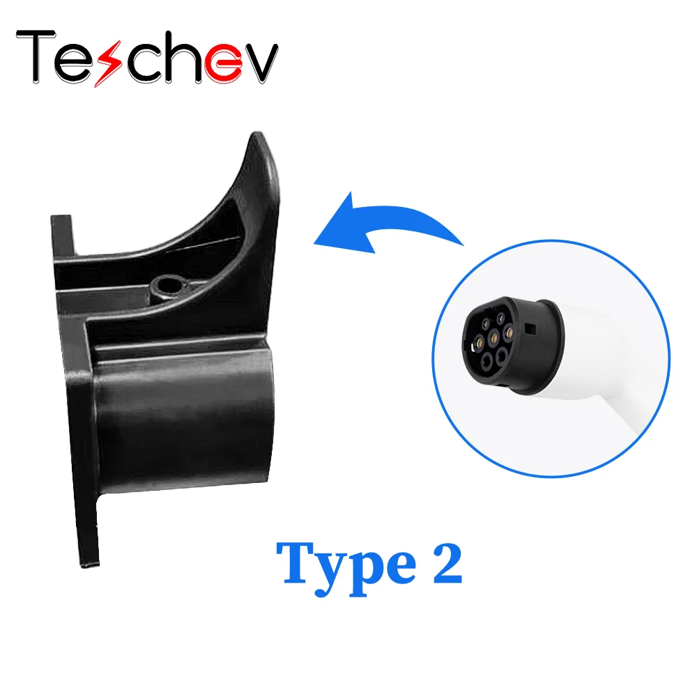 Nuovo Ev Charger Holder Holster Dock Per Veicolo Elettrico Tipo 2 Cavo Di Ricarica Protezione Extra Leading Wallbox