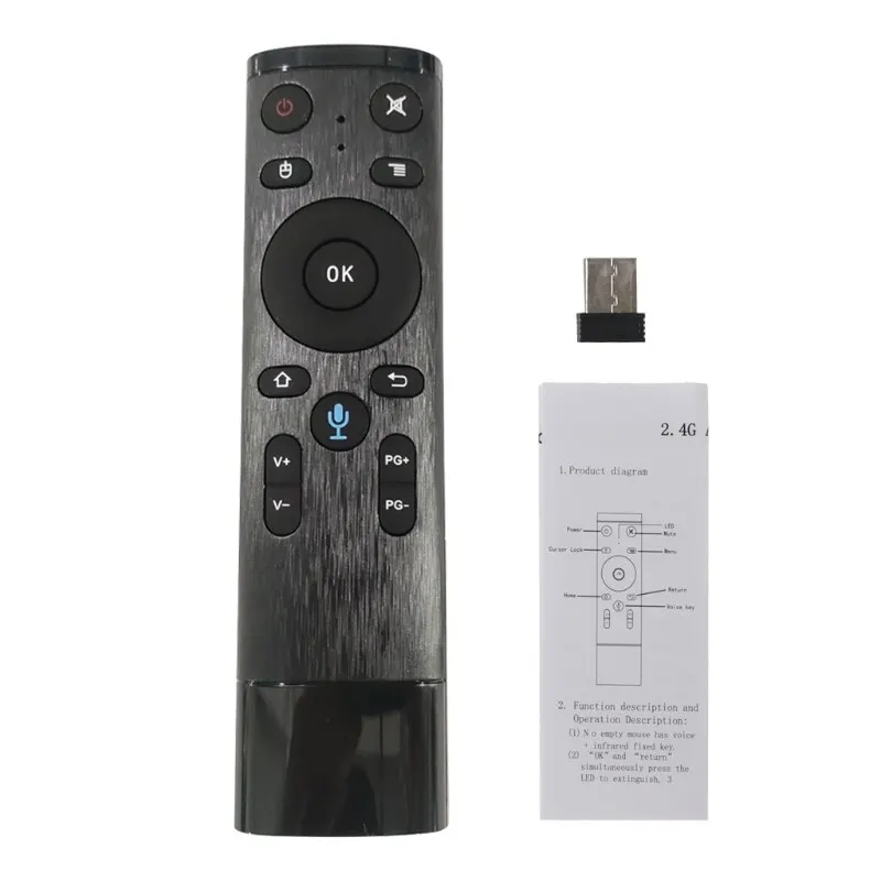 Enhanced Wireless Voice Control Air Mouse Remote