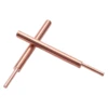 8PCS Welding Needle Aluminum Oxide 3mm Eccentric Rod Welding Machine Welding Pen Brazing Battery Nickel Plate 6