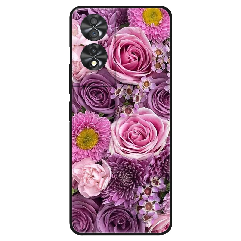 Shockproof TPU Soft Silicone Phone Cover with Cute Painted Design