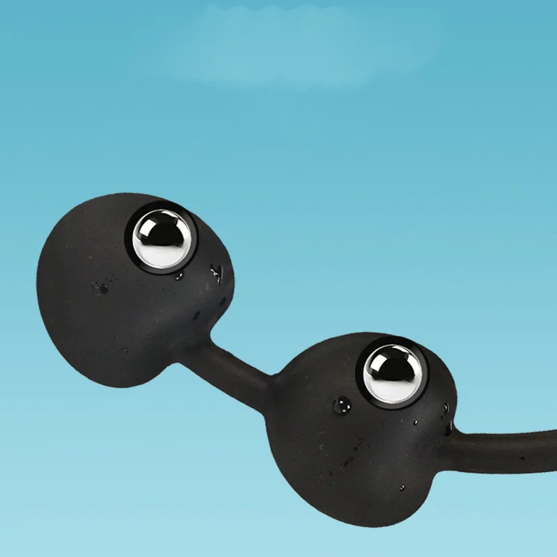 Bærbare silikone analperler butt plug stimulation massage sexlegetøj til kvinder mænd onani par flirting voksen_voghion.com