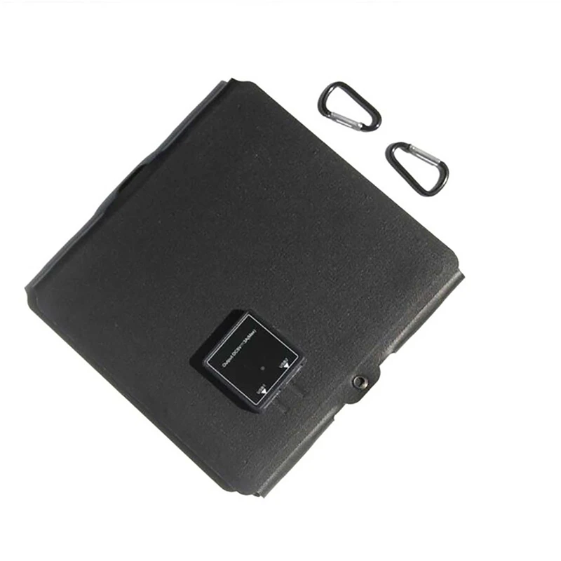 접이식 태양 전지 패널 휴대용 USB 충전기, 휴대폰 야외 하이킹 캠핑 등산용 접이식 태양 전지 충전 보조배터리, 100W