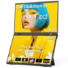 UPERFECT Portable Monitor Dual 15.6 Inch 1080P Foldable Second Screen HDR Stacked Travel Display For Laptop MacBook PC PS5 Xbox