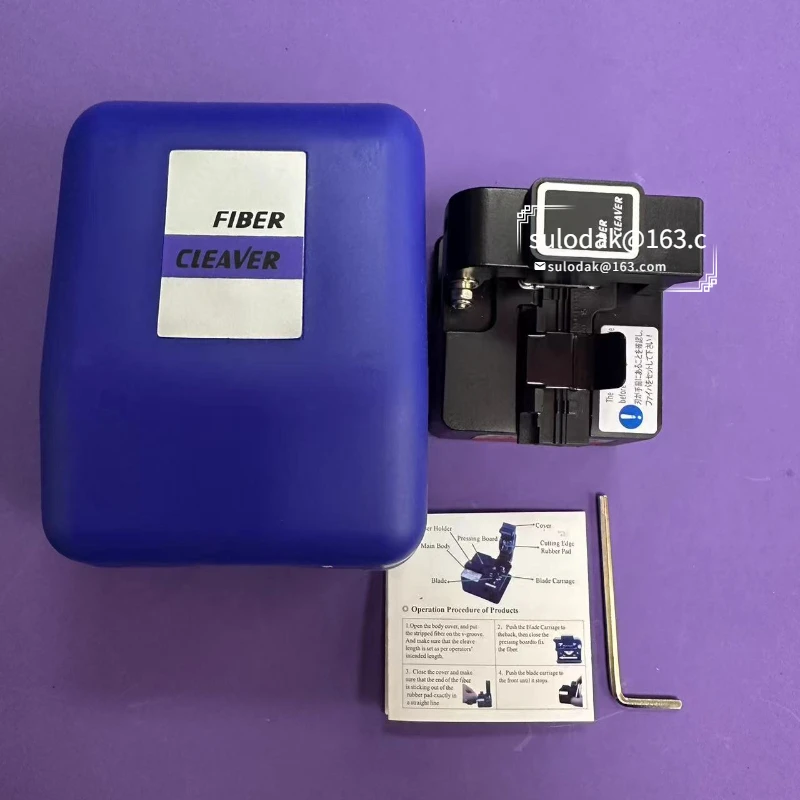 Free shopping low price promotion High Precision Fiber Cleaver Fiber Optic Cutter Optical fiber