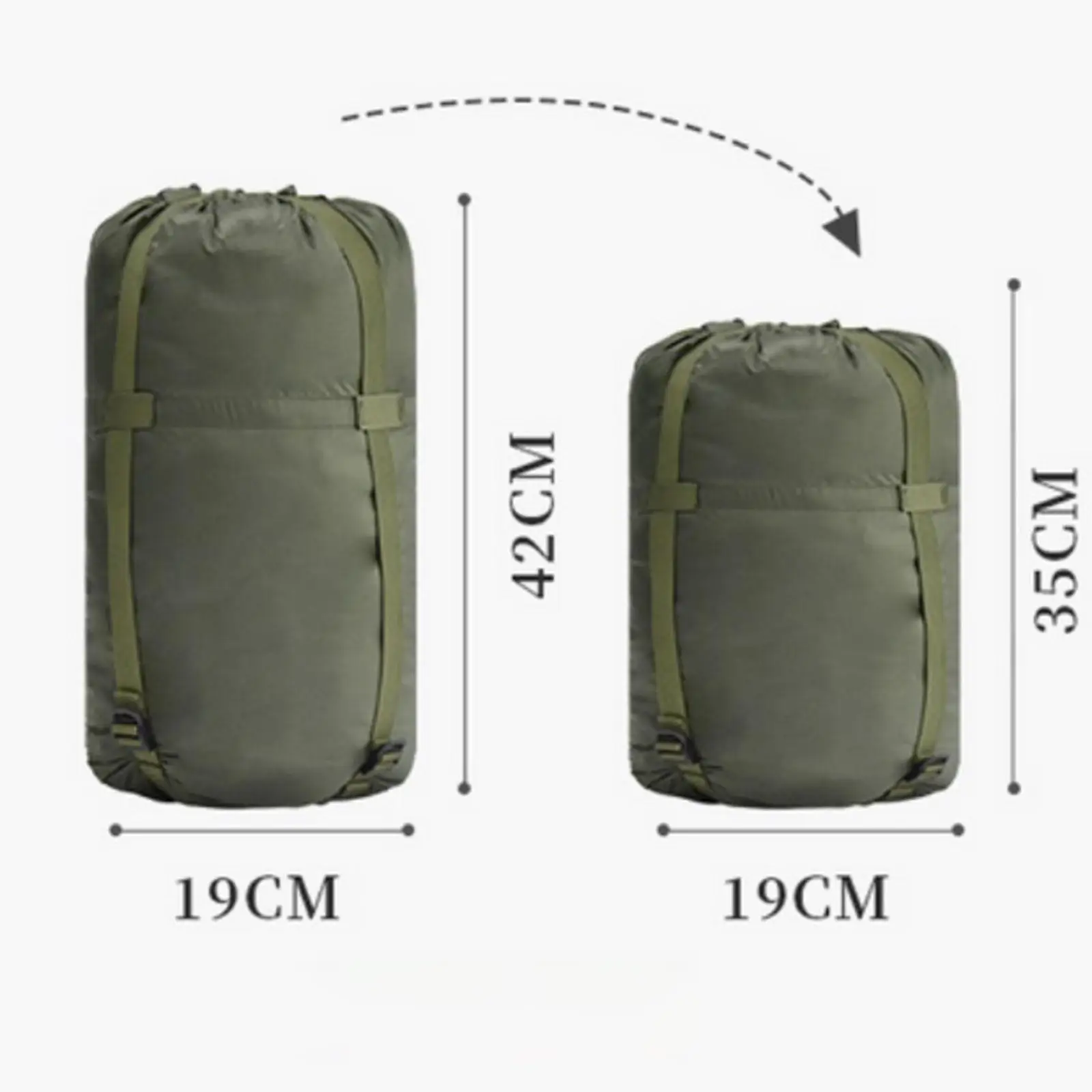 Sleeping Bag Cloak Hammock Hooded Blanket Quilt Coat for Hiking