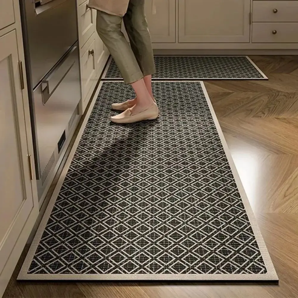 VIKAMA Kitchen Diatomite Carpet Modern And Simple Style Easy To Maintain At Home Highly Absorbent And Dirt-Resistant Home Decor