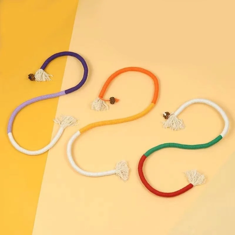 

Cats Chewing Toy Cats Cotton Rope Toy Indoor Entertainment Toy Interaction Cats Teaser Biting Resistant Rope