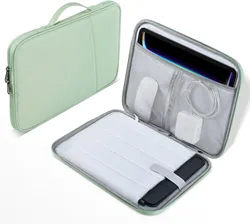 Portable Zipper Sleeve Pouch - Galaxy Tab S8 (Green)