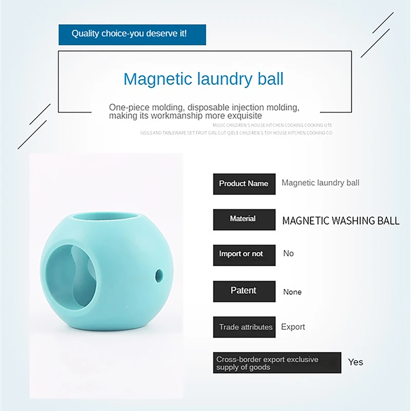 Anti Limescale Ball Dirty Collection Magnetic Purify Water Quality Reusable Water Purification Washing Machine Accessories laundry ball