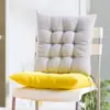 35cm Chair Cushion Solid Color Anti Skid Breathable Bright Color Seat Pillow Dining Chair Cushion Creative Sofa Fabric Cushion 4