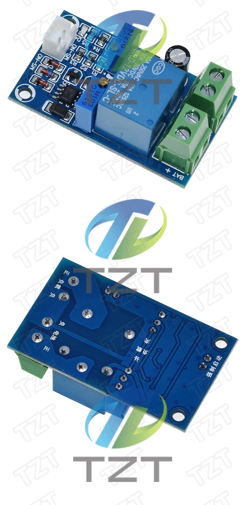 Laderegler-Schaltermodul, 12 V Batterie, Niederspannung, Abschaltung, automatischer Schalter, Wiederherstellung, Schutzplatine, Modul, Unterspannung – Detail 7