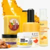 AILKE Turmeric Set, Whiten, Even Skin Tone, Hydrate, Removes Dark Spots, Lifts Dull Skin, Oil Control, Moisturize, Youthful Skin 1