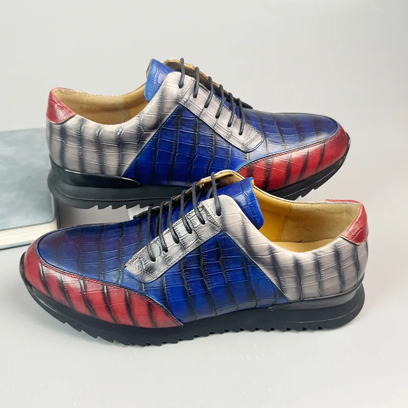 New Herren Sneakers Schuhe Sapato Masculino De Luxo Scarpe Da Uomo Casual 2023 Fournisseur Dropshipping