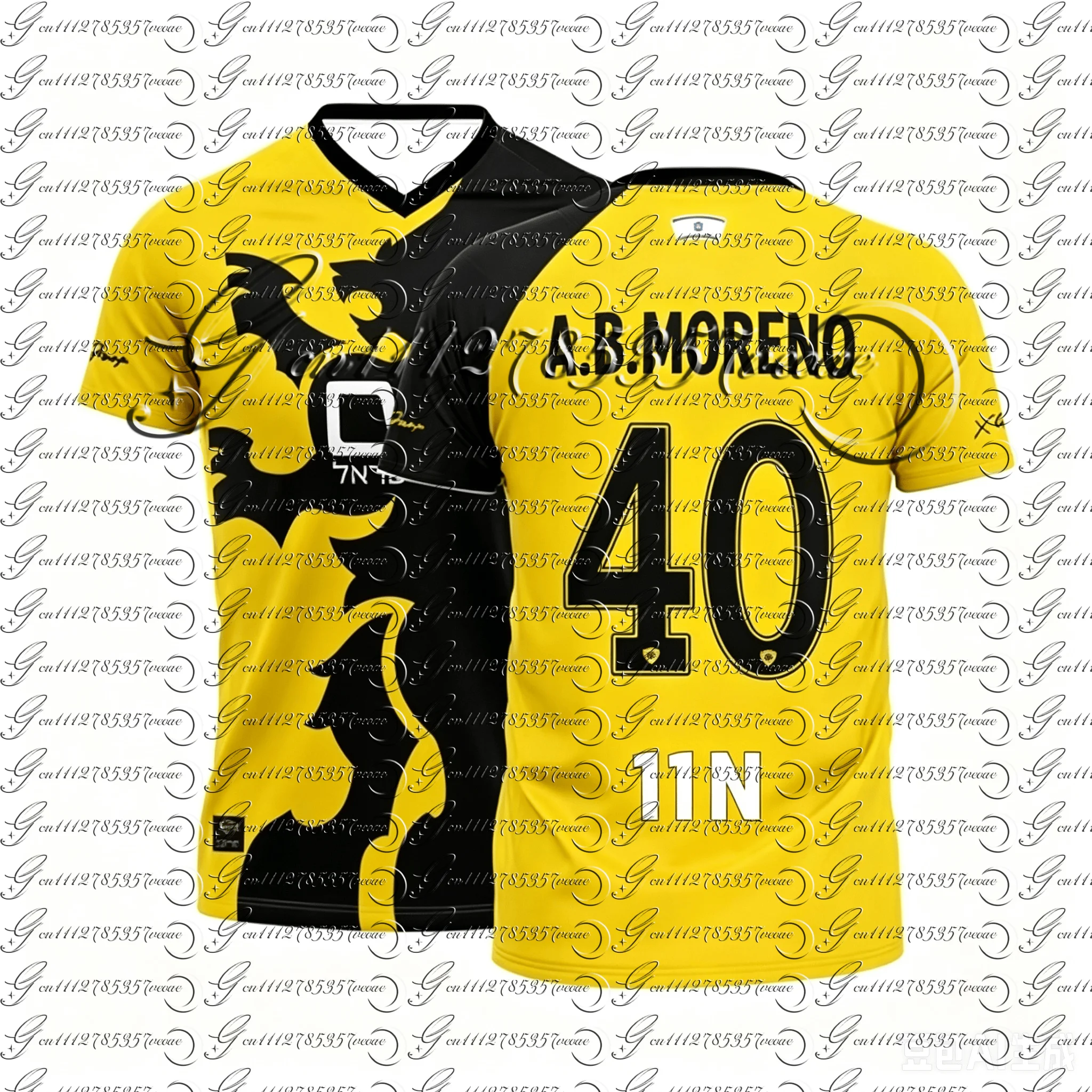 Herren Beita Fußballtrikot NR. 77 Kurzarm-Fußball-T-Shirt für Fans, schnell trocknend, für Spieltraining, Sport, atmungsaktiv, für die ganze Familie