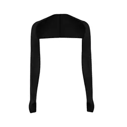 Sun Protection Arm Sleeves for Outdoor Sports and Activities (Black)