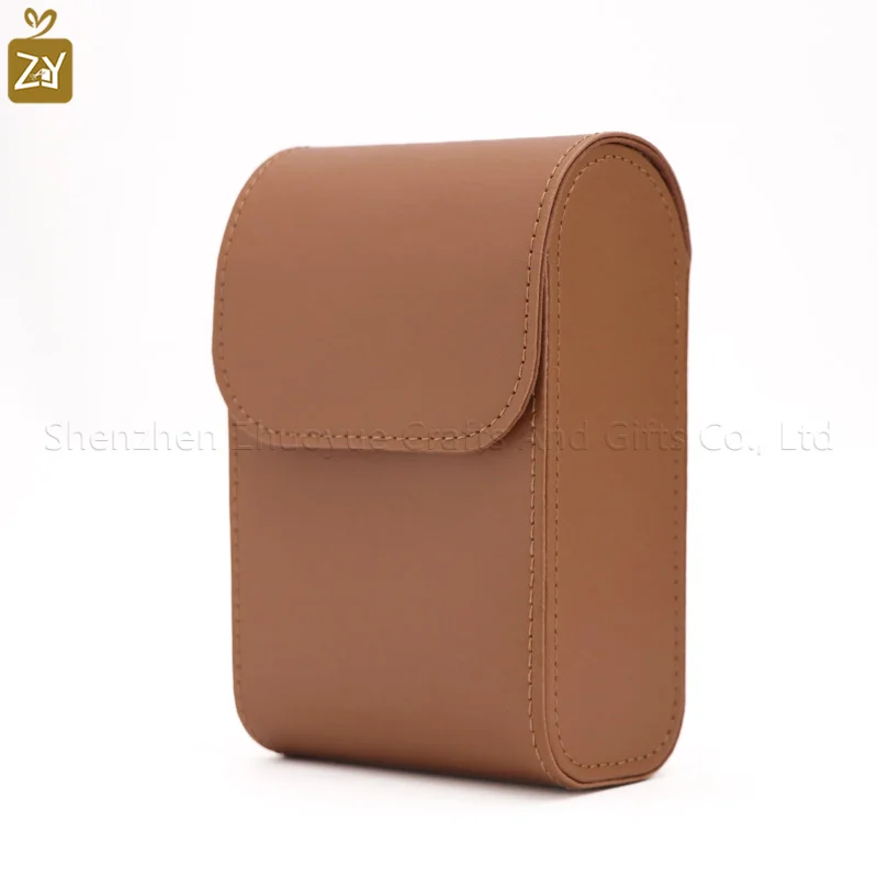 Universal Golf Rangefinder Leather Pouch Laser Rangefinder Belt Waist Pack Golf Ball Storage Bag 7