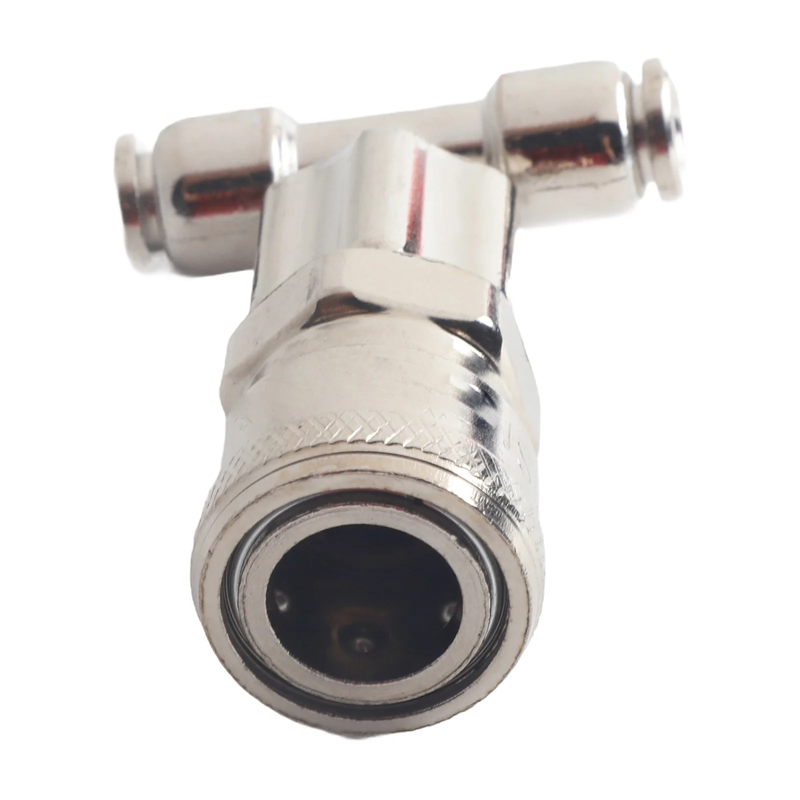 1PC Three-way Straight Through Joint Pneumatic Tank Connector Pneumatic Fitting For Trucks And Trailers Pneumatic Fitting Tools