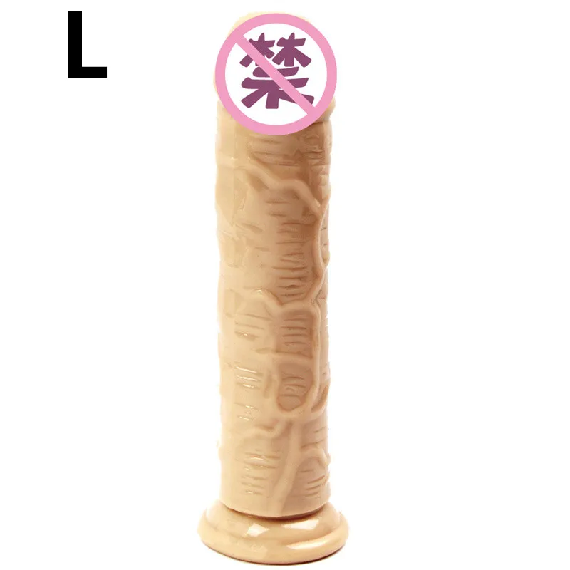 XS/S/M/L Soft Realistic Dildo With Suction Cup Huge Jelly Dildos Sex Toys For Woman Men Fake Dick Anal Plug Erotic Sex Shop 2#