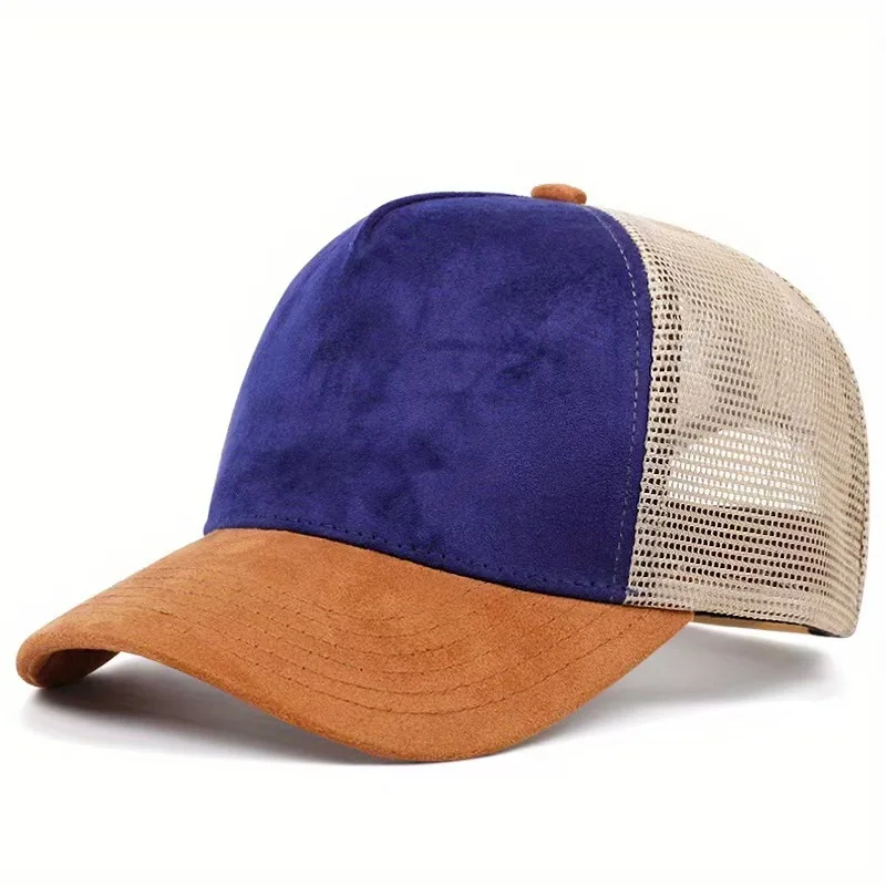 Unisex Mesh-Baseballkappe für Sommer und Outdoor-Sport, Verstellbare Trucker-Caps, Modische Gebogene Dad-Caps für Männer und Frauen, Lässiger Atmungsaktiver Sonnenhut – Detail 7