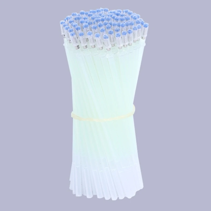 20/50/100x Invisible Leather Marking Refills UV Invisible Pen Refills Fluorescent Fabric Marking for Sewing invisible ink pen
