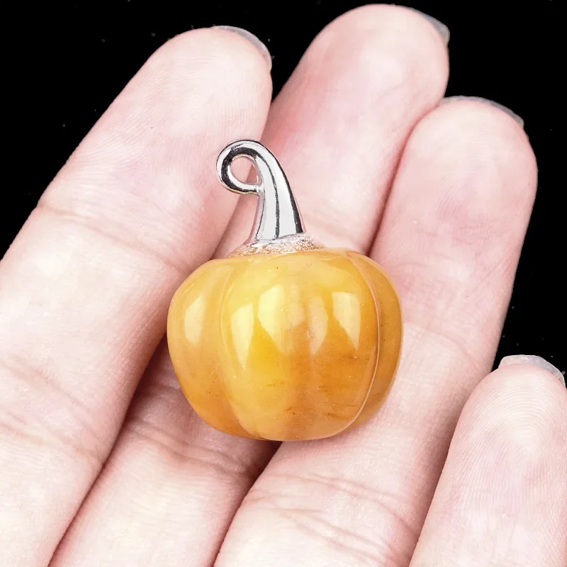 Amuleto Ciondolo Zucca Di Cristallo Curativo Reiki Dei 7 Chakra - Foto 10